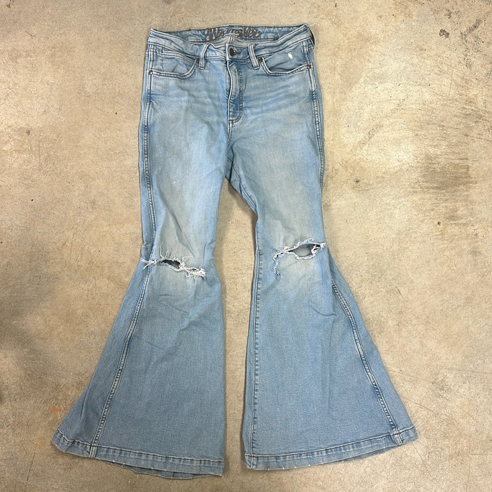 Wrangler Light Blue Flare Jeans